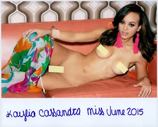 Kaylia Cassandra autograph