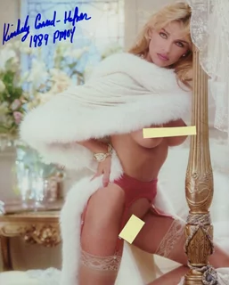 Kimberly Hefner autograph