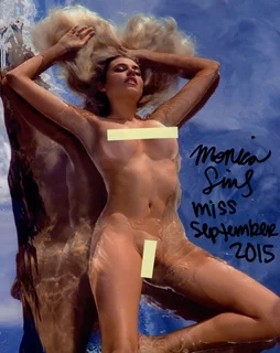 Monica Sims autograph