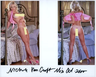 Nichole Van Croft autograph