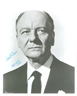 John Gielgud autograph