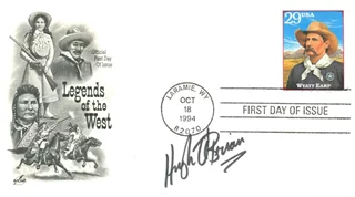 Hugh O'Brian autograph