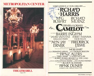 Richard Harris autograph
