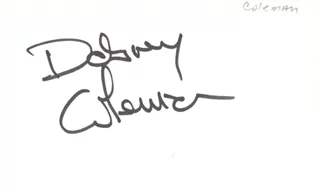 Dabney Coleman autograph
