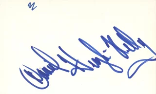 Daniel Hugh Kelly autograph