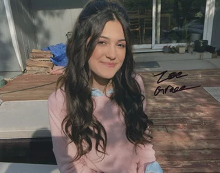 Zoe Grace Rodriguez autograph