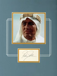 Lawrence of Arabia autograph