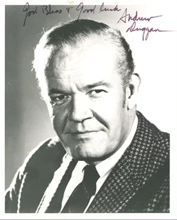 Andrew Duggan autograph