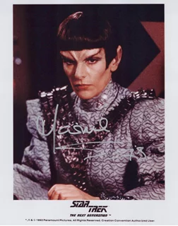 Marina Sirtis autograph