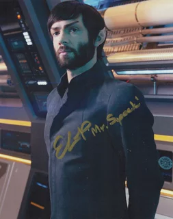 Ethan Peck autograph