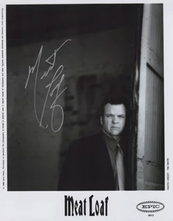 Meat Loaf autograph