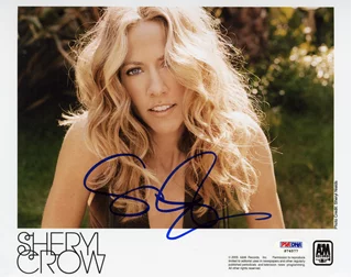 Sheryl Crow autograph