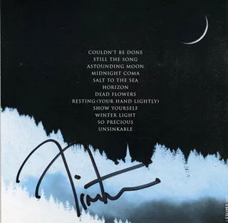 Tim Finn autograph