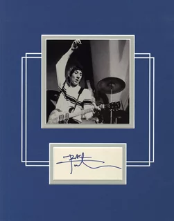 Pete Townshend autograph