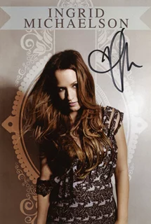 Ingrid Michaelson autograph