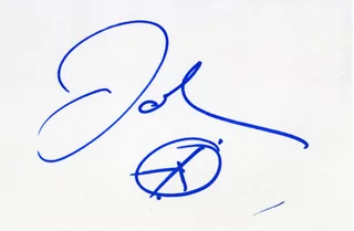 John Corbett autograph