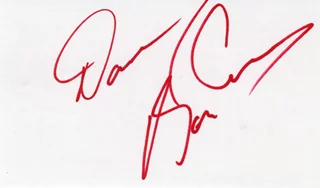 Danny Bonaduce autograph