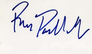Ricky Paull Golden autograph