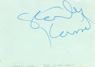 Stanley Kamel autograph