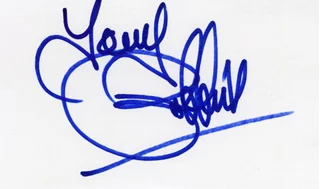 Tony Robbins autograph