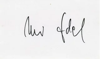 Uli Edel autograph