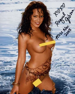 Raquel Gibson autograph