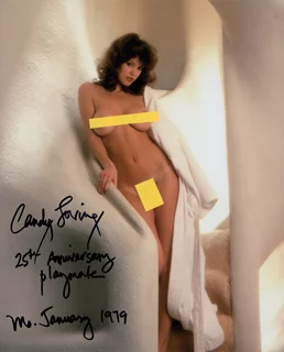 Candy Loving autograph