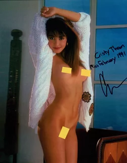 Cristy Thom autograph