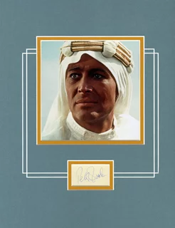 Lawrence of Arabia autograph