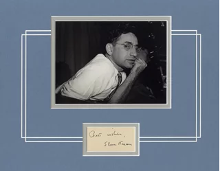 Elia Kazan autograph
