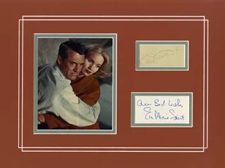 North by Northwest autograph