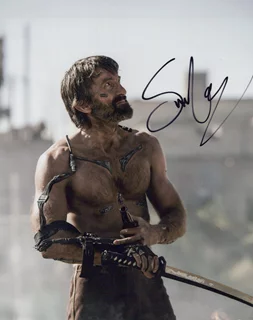 Sharlto Copley autograph