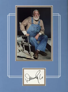 Denver Pyle autograph