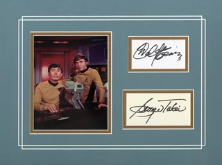 Star Trek autograph