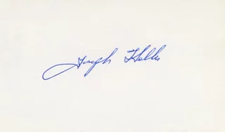 Joseph Heller autograph