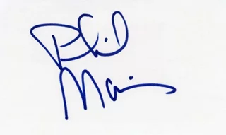 Phil Morris autograph