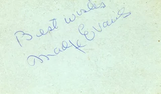 Madge Evans autograph