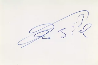 Theodore Bikel autograph
