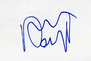 Dominic Cooper autograph