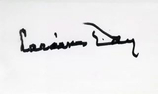 Laraine Day autograph