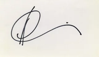 Andy Garcia autograph