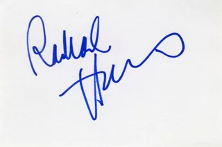 Rachael Harris autograph