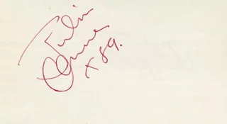 Julian Lennon autograph