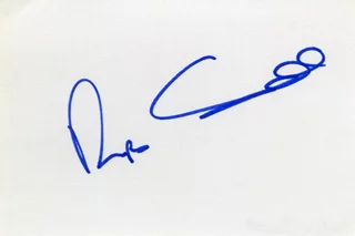 Rufus Sewell autograph