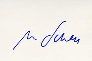 Maximilian Schell autograph
