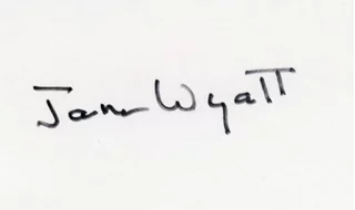 Jane Wyatt autograph