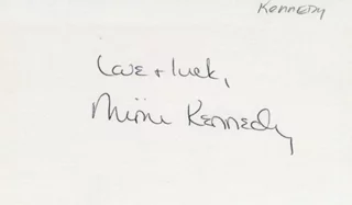 Mimi Kennedy autograph