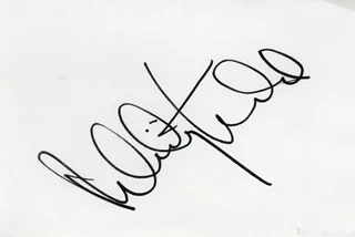 Felicity Kendal autograph