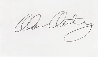 Alan Autry autograph
