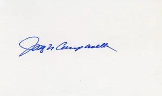 Joseph Campanella autograph